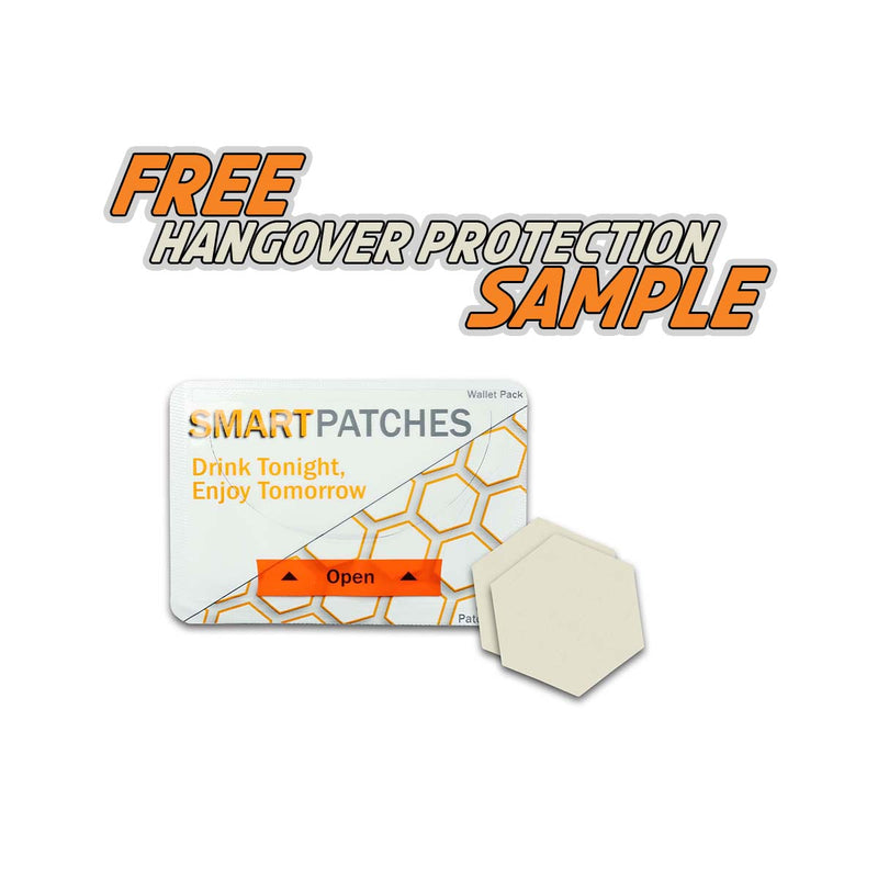 FREE Smart Patches Hangover Prevention Sample (use code FREESAMPLE at checkout)