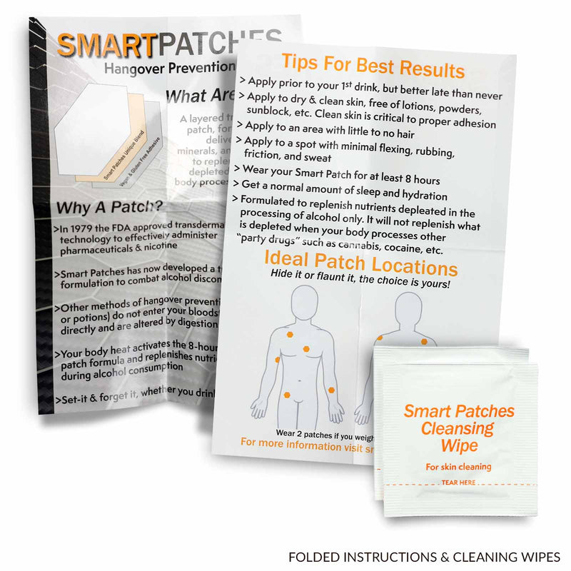 Smart Patches Hangover Prevention 30 Patches